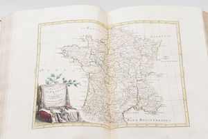 Zatta Antonio Atlante novissimo illustrato ed accresciuto sulle osservazioni e scoperte fatte dai pi celebri e pi recenti geografi...In Venezia, presso Antonio Zatta,1775 - 1785. Quattro tomi.  - Asta Libri antichi e rari, Stampe, Vedute e Mappe - Associazione Nazionale - Case d'Asta italiane