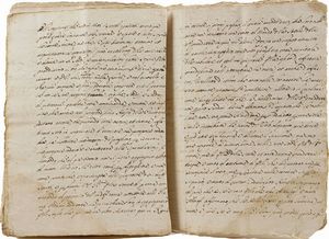 Galileo Galilei (copia da) Discorsi del Signor Galileo Galilei intorno ai pianeti medicei.  - Asta Libri antichi e rari, Stampe, Vedute e Mappe - Associazione Nazionale - Case d'Asta italiane