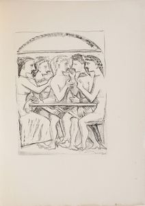 Gide Andr Theseus... Mardersteig, (Officina Bodoni), 1949.<BR>  - Asta Libri antichi e rari, Stampe, Vedute e Mappe - Associazione Nazionale - Case d'Asta italiane