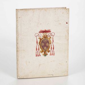 Pratica di procedere nelle cause del Santo Offitio, secolo XVII  - Asta Libri antichi e rari, Stampe, Vedute e Mappe - Associazione Nazionale - Case d'Asta italiane