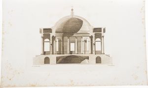 Quarenghi Giacomo Fabbriche e disegni di Giacomo Quarenghi, architetto di S.M. Imperatore di Russia...Mantova, presso gli editori fratelli negretti, 1844.  - Asta Libri antichi e rari, Stampe, Vedute e Mappe - Associazione Nazionale - Case d'Asta italiane