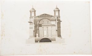 Quarenghi Giacomo Fabbriche e disegni di Giacomo Quarenghi, architetto di S.M. Imperatore di Russia...Mantova, presso gli editori fratelli negretti, 1844.  - Asta Libri antichi e rari, Stampe, Vedute e Mappe - Associazione Nazionale - Case d'Asta italiane