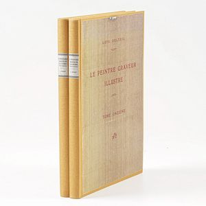 Delteil Loys. Le peintre graveur illustr...tome dixieme e onzieme. Contenente unincisione originale di Toulouse Lautrec.  - Asta Libri antichi e rari, Stampe, Vedute e Mappe - Associazione Nazionale - Case d'Asta italiane