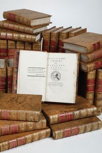 Raccolta di classici italiani delle letteratura Parnaso italiano. Venezia, presso Antonio Zatta e figli, 1784-1790, 51 volumi  - Asta Libri antichi e rari, Stampe, Vedute e Mappe - Associazione Nazionale - Case d'Asta italiane