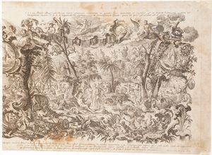 Katharina Klauber (1740-1813) Sacra Bibbia per immagini in 100 tavole... Augusta seconda met secolo XVIII  - Asta Libri antichi e rari, Stampe, Vedute e Mappe - Associazione Nazionale - Case d'Asta italiane