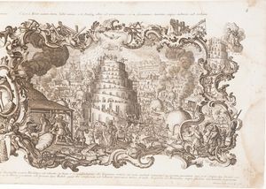Katharina Klauber (1740-1813) Sacra Bibbia per immagini in 100 tavole... Augusta seconda met secolo XVIII  - Asta Libri antichi e rari, Stampe, Vedute e Mappe - Associazione Nazionale - Case d'Asta italiane