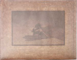Francisco Goya : Goya Francisco  (Fuendetodos, 1746  Bordeaux, 1828) El famoso Martincho poniendo banderillas al quiebro  - Asta Libri antichi e rari, Stampe, Vedute e Mappe - Associazione Nazionale - Case d'Asta italiane