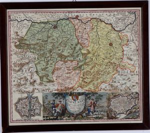 Homann(Eredi) - Homann(Eredi) Status Parmensis sive ducatus Parmensis et Piacentinus... Homannianis Heredibus, 1731