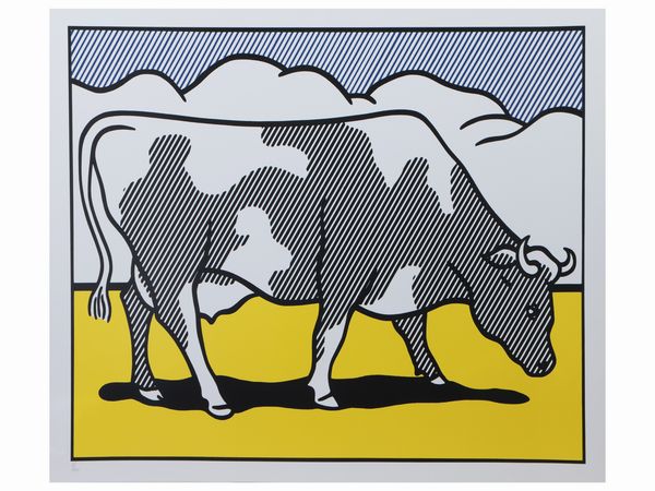 Da Roy Lichtenstein : Cow going in abstract 1982  - Asta Arte Moderna e Contemporanea - Associazione Nazionale - Case d'Asta italiane