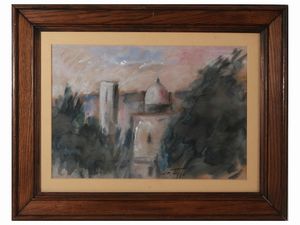 Sergio Scatizzi - Veduta di Firenze