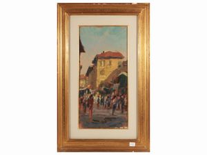 Masaniello Luschi - Mercato San Lorenzo 1968 - Via Panicale 1968