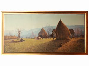 Ferruccio Rontini - Paesaggio campestre