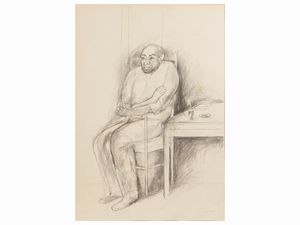 Dino Caponi - Composizione 1978 e Ritratto maschile 1994