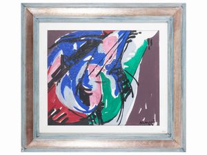 AMEDEO LANCI - Astratto 1973