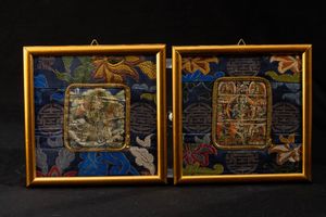 Lotto composto da cinque Thangka, Tibet, XIX secolo  - Asta Arte orientale  - Associazione Nazionale - Case d'Asta italiane