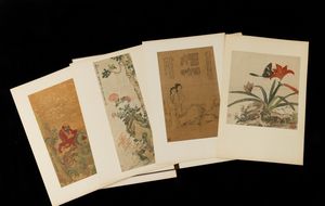 Libro contenente stampe su carta, Cina, XX secolo  - Asta Arte orientale  - Associazione Nazionale - Case d'Asta italiane