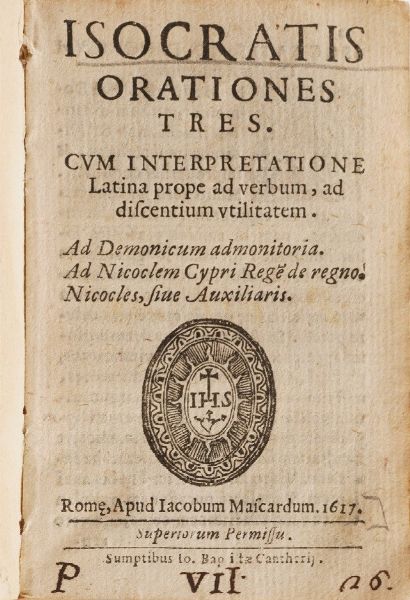 Raccolta di volumi miscellanei dal XVII al XVIII sec. (Con ex libris silografico)  - Asta Libri Antichi - Associazione Nazionale - Case d'Asta italiane