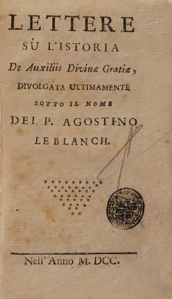 Raccolta di volumi miscellanei dal XVII al XVIII sec. (Con ex libris silografico)  - Asta Libri Antichi - Associazione Nazionale - Case d'Asta italiane