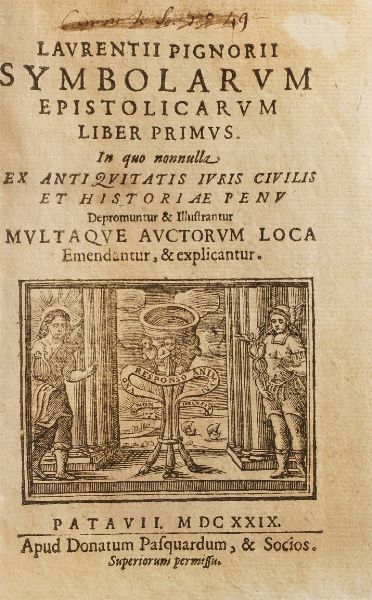 Raccolta di volumi miscellanei del XVII sec. (Con ex libris silografico)  - Asta Libri Antichi - Associazione Nazionale - Case d'Asta italiane