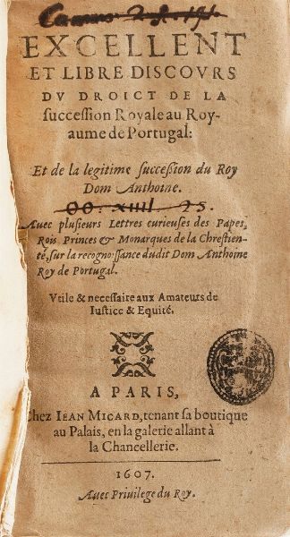 Raccolta di volumi miscellanei del XVII sec. (Con ex libris silografico)  - Asta Libri Antichi - Associazione Nazionale - Case d'Asta italiane