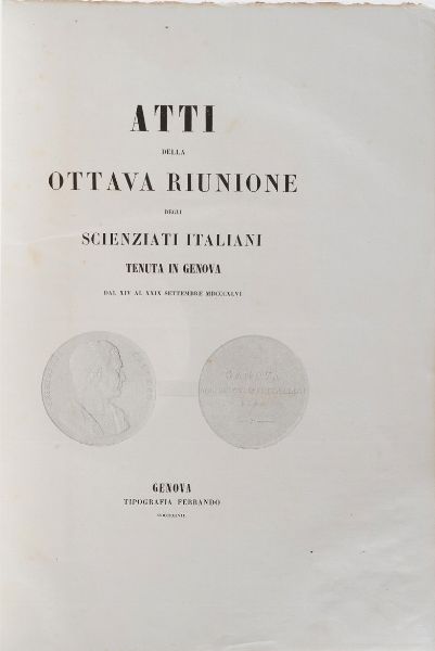 Issel Arturo Istruzioni scientifiche pe i viaggiatori... Roma, Eredi Botta, 1881  - Asta Libri Antichi - Associazione Nazionale - Case d'Asta italiane
