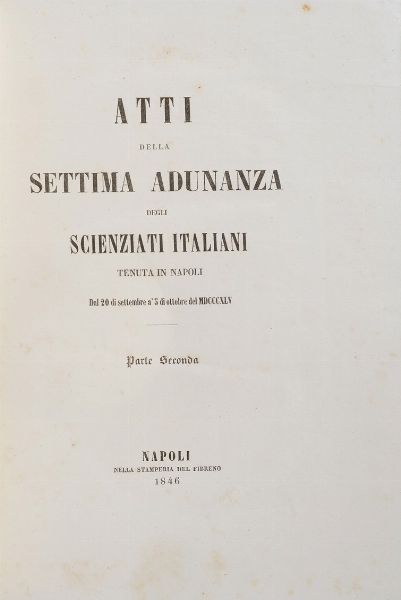 Issel Arturo Istruzioni scientifiche pe i viaggiatori... Roma, Eredi Botta, 1881  - Asta Libri Antichi - Associazione Nazionale - Case d'Asta italiane