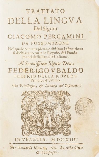 Raccolta di volumi miscellanei del XVII sec. (Con ex libris silografico)  - Asta Libri Antichi - Associazione Nazionale - Case d'Asta italiane