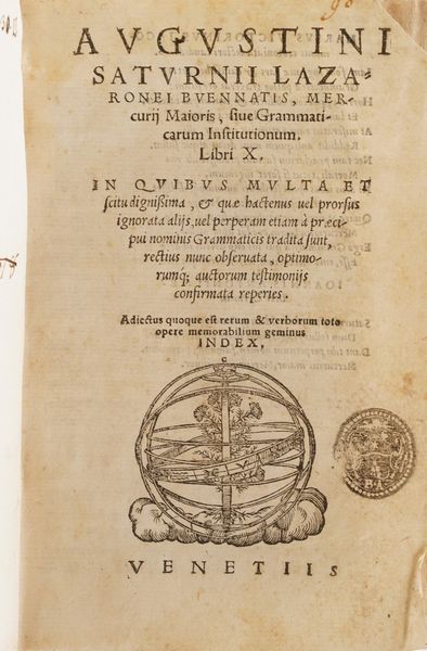 Raccolta volumi miscellanei dal XVI al XVII sec. (Con ex libris silografico)  - Asta Libri Antichi - Associazione Nazionale - Case d'Asta italiane