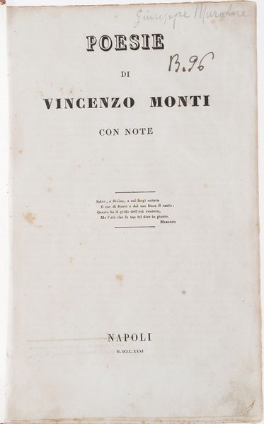 Gio. Gherardo De Rossi. Commedie, Bassano 1790.  - Asta Libri Antichi - Associazione Nazionale - Case d'Asta italiane