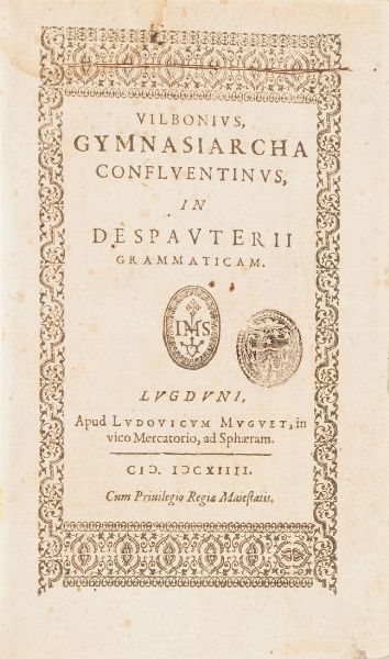 Raccolta di volumi miscellanei dal XVI al XVII sec. (Con ex libris silografico)  - Asta Libri Antichi - Associazione Nazionale - Case d'Asta italiane