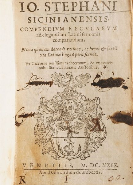 Remingio Fiorentino Epistole DOvidio... Venezia, 1575  - Asta Libri Antichi - Associazione Nazionale - Case d'Asta italiane