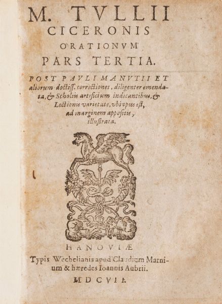 Remingio Fiorentino Epistole DOvidio... Venezia, 1575  - Asta Libri Antichi - Associazione Nazionale - Case d'Asta italiane