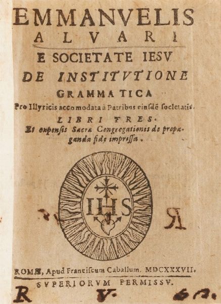 Iosephi Carpani Orationes... Roma, 1682  - Asta Libri Antichi - Associazione Nazionale - Case d'Asta italiane