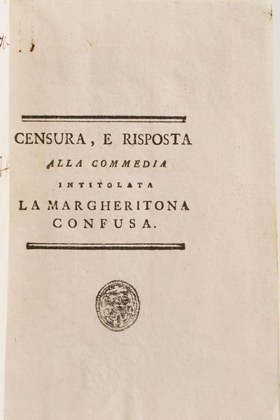 Antonio Pellegrini Della vita solitaria et de lo sprezzamento della morte...Venezia, 1548  - Asta Libri Antichi - Associazione Nazionale - Case d'Asta italiane