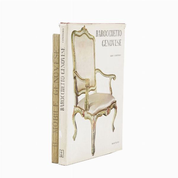Morazzoni Giuseppe - Canonero Lelio Il mobile genovese - Barocchetto genovese<BR>  - Asta Libri Antichi - Associazione Nazionale - Case d'Asta italiane