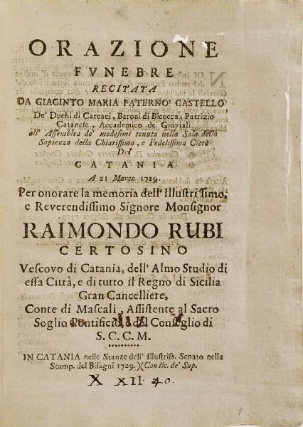 Bernardino Santinelli La vergine sposa ad opera,In Venetia 1645  - Asta Libri Antichi - Associazione Nazionale - Case d'Asta italiane