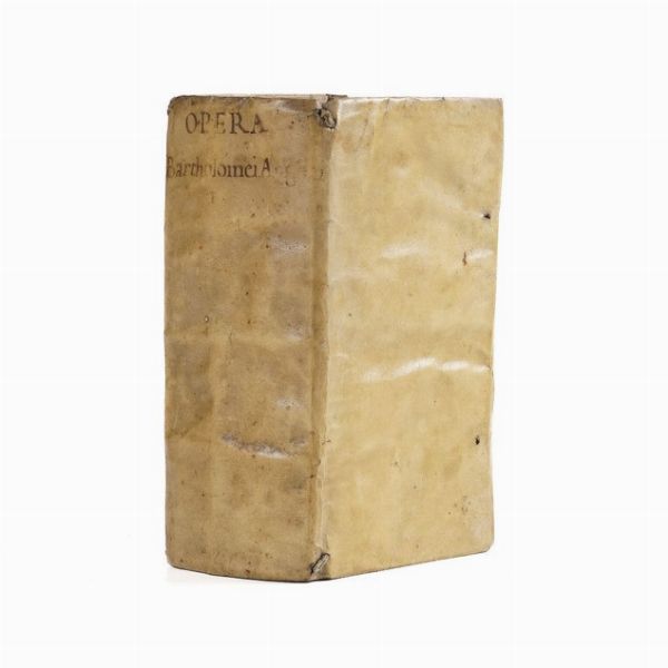 Bartholomeus Anglicus Bartholomaei Anglici, De Genuinis Rerum  Coelestium terre stirpum et inferarum propietatibus, In Francoforte, 1601  - Asta Libri Antichi - Associazione Nazionale - Case d'Asta italiane