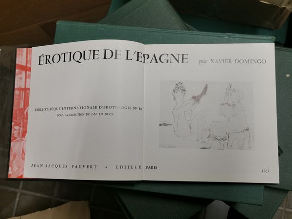 Libri erotici e galanti Raccolta di 34 libri di argomento licenzioso in edizione del sec XX.  - Asta Libri Antichi - Associazione Nazionale - Case d'Asta italiane