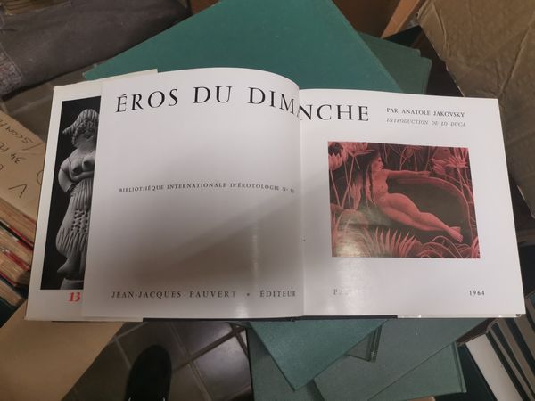 Libri erotici e galanti Raccolta di 34 libri di argomento licenzioso in edizione del sec XX.  - Asta Libri Antichi - Associazione Nazionale - Case d'Asta italiane