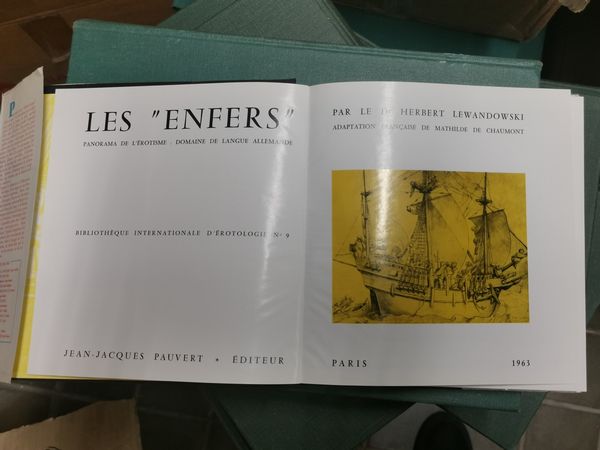 Libri erotici e galanti Raccolta di 34 libri di argomento licenzioso in edizione del sec XX.  - Asta Libri Antichi - Associazione Nazionale - Case d'Asta italiane