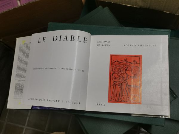Libri erotici e galanti Raccolta di 34 libri di argomento licenzioso in edizione del sec XX.  - Asta Libri Antichi - Associazione Nazionale - Case d'Asta italiane