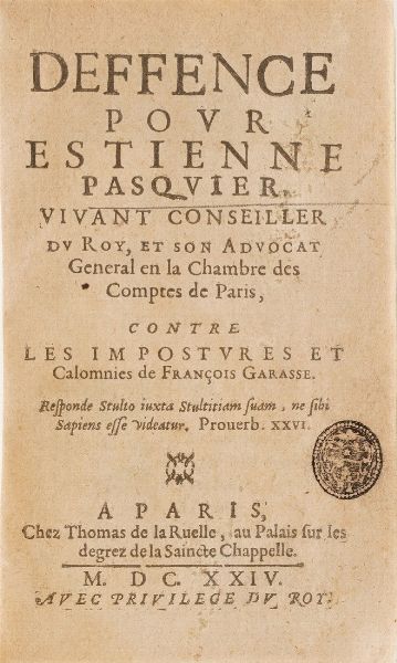Raccolta di volumi miscellanei dal XVI al XVII sec. (con ex libris sillografico)  - Asta Libri Antichi - Associazione Nazionale - Case d'Asta italiane
