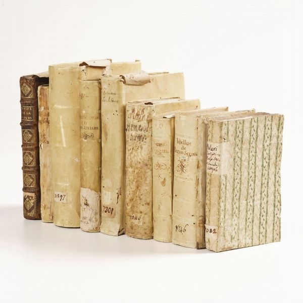 Raccolta di volumi miscellanei dal XVI al XVII sec. (con ex libris sillografico)  - Asta Libri Antichi - Associazione Nazionale - Case d'Asta italiane