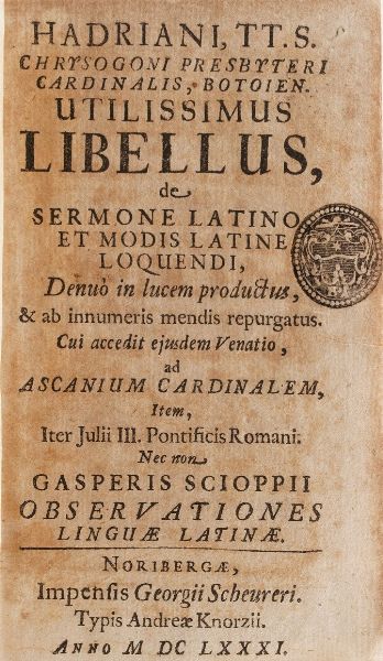 Raccolta di volumi miscellanei dal XVI al XVII sec. (con ex libris sillografico)  - Asta Libri Antichi - Associazione Nazionale - Case d'Asta italiane