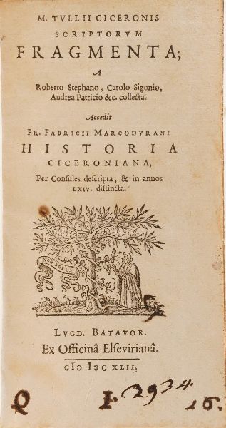 Raccolta di volumi miscellanei dal XVI al XVII sec. (con ex libris sillografico)  - Asta Libri Antichi - Associazione Nazionale - Case d'Asta italiane