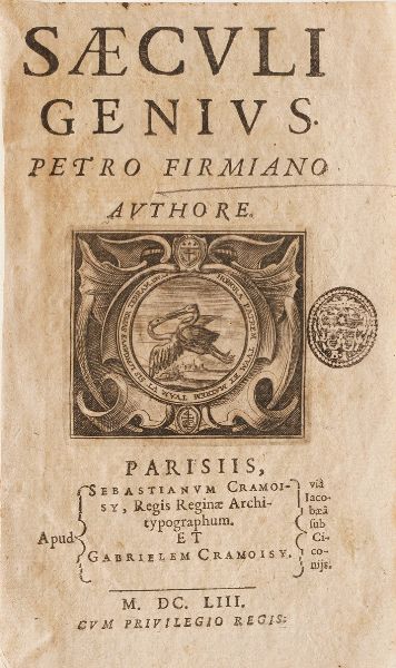 Raccolta di volumi miscellanei dal XVI al XVII sec. (con ex libris sillografico)  - Asta Libri Antichi - Associazione Nazionale - Case d'Asta italiane