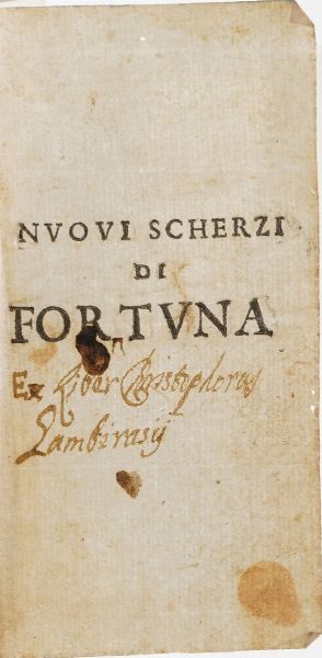Sperone Speroni. Dialoghi, Venezia 1546.  - Asta Libri Antichi - Associazione Nazionale - Case d'Asta italiane