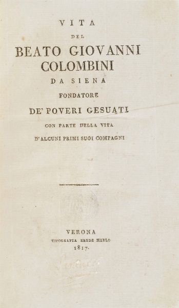 Sperone Speroni. Dialoghi, Venezia 1546.  - Asta Libri Antichi - Associazione Nazionale - Case d'Asta italiane