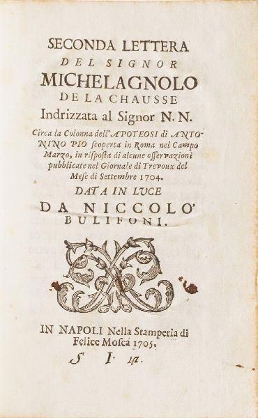 Raccolta di volumi miscellanei dal XVI al XIX sec.  - Asta Libri Antichi - Associazione Nazionale - Case d'Asta italiane