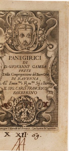 Raccolta di volumi miscellanei dal XVI al XIX sec.  - Asta Libri Antichi - Associazione Nazionale - Case d'Asta italiane